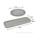 Kitchen Non-Slip Silicone Sink Strainer and Sponge Stand